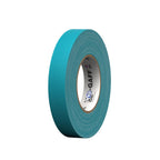 Tapes Pro Gaff Premium Matte Cloth Gaffer's Tape with Rubber Adhesive, 11 mils Thick, 55 yds Length, 1" Width, Teal