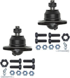 Detroit Axle - 4pc Front Ball Joints for Chevy Blazer S10 GMC Sonoma Jimmy
