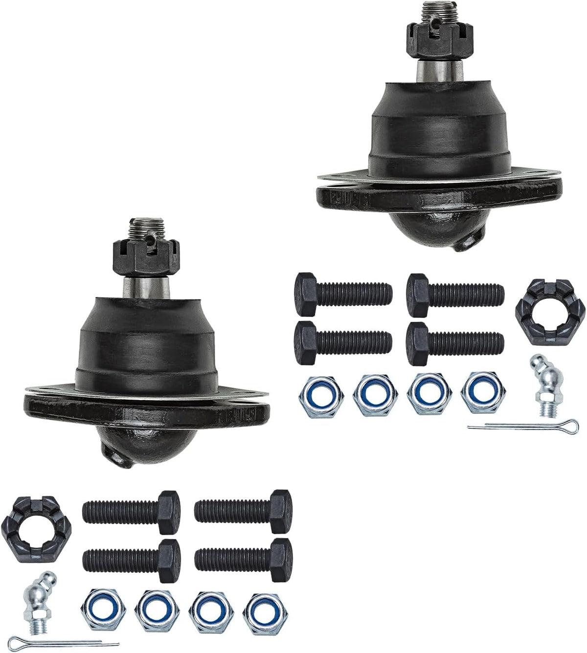 Detroit Axle - 4pc Front Ball Joints for Chevy Blazer S10 GMC Sonoma Jimmy