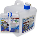 Collapsible Water Container with Spigot (2.6 Gal (1-Pack))