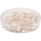 055C Clear Round Petri Dish Plastic Container, 5.5625" W x 1" H, Pack of 2