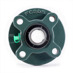 1Pcs UCFC208 inner40 Outer External Spherical Insert Bearing Taper Seat 4-Bolt Round Flange Bearing