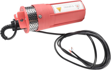 12V Submersible Deep Well Pump 1/2Inch, Solar Powered DC Water Pump Alternative Energy, 98ft Lift 6.5Lmin, High