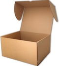 12x10x6 Shipping Boxes (15pcs) Brown Mailer Corrugated Cardboard Box