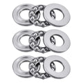 uxcell 51101 Thrust Ball Bearings 12mm x 26mm x 9mm Chrome Steel Single Direction 3pcs