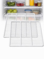 Refrigerator Replacement Shelves 2 Pack, Steel Shelves for Fridge Freezer