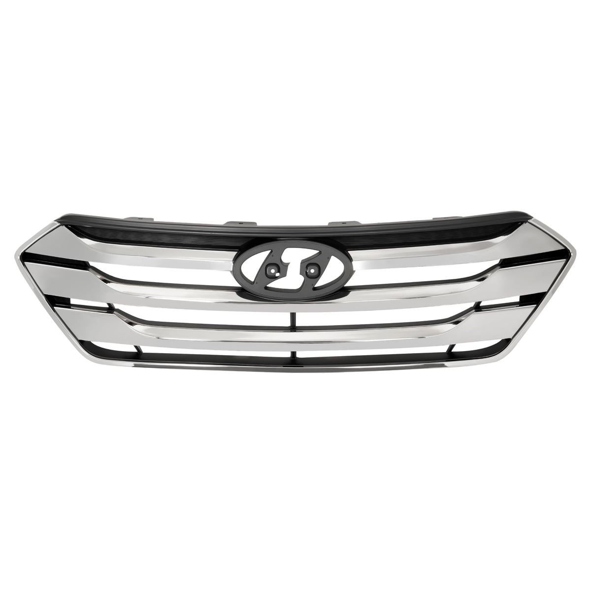 HECASA Grille+Lower Grille Compatible with 2013-2016 Santa Fe