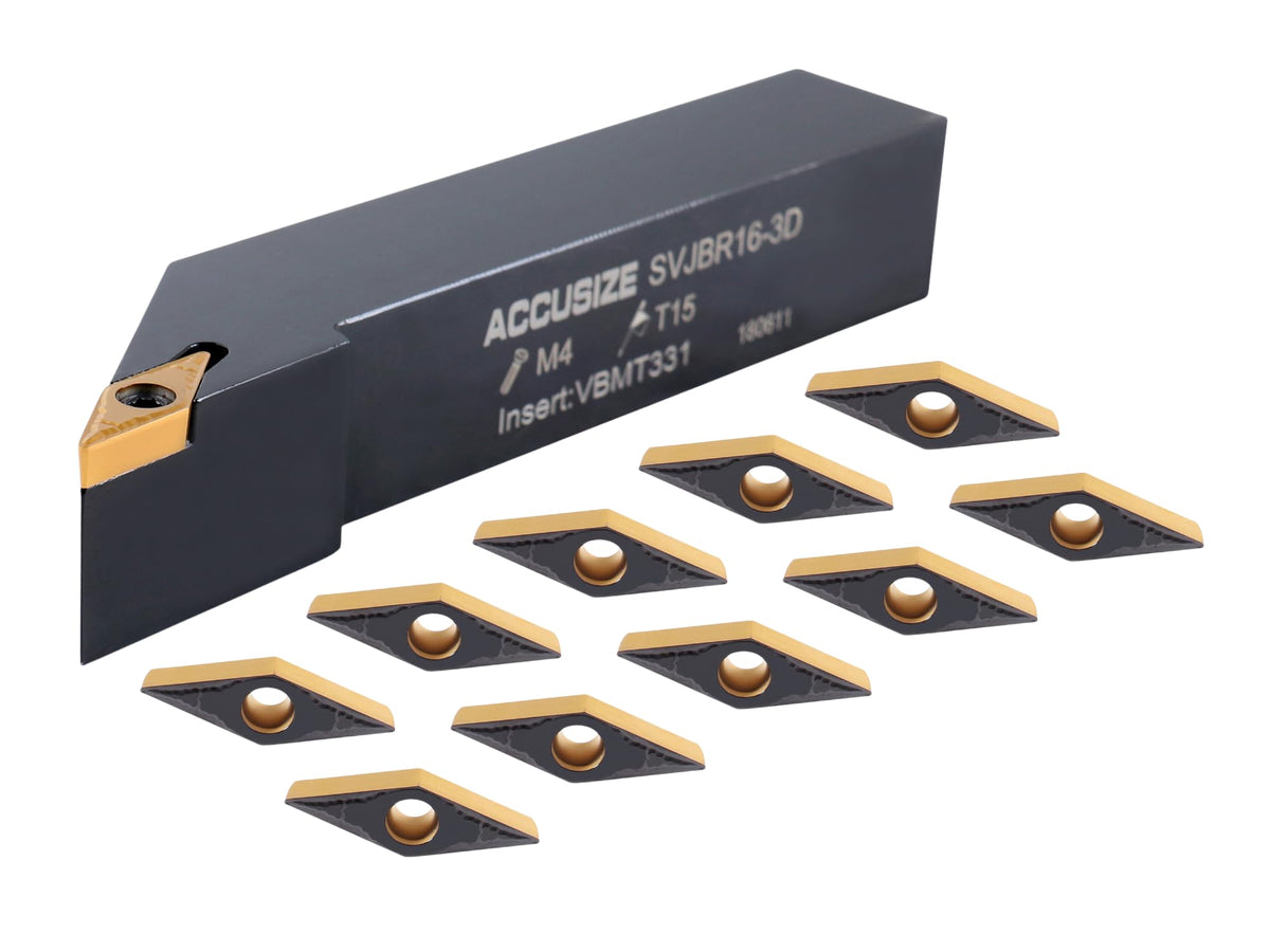Accusize Indexable Tool Holder, 1", 2373-5014INS