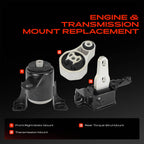 A-Premium Engine Motor and Transmission Mount Kit, with Torque Strut Mount