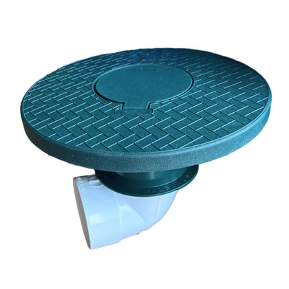 Pop Up Drainage Emitter for Downspouts, Yard Drains, Gutter Drains (Pop Up Emitter Connects to 4” PVC)