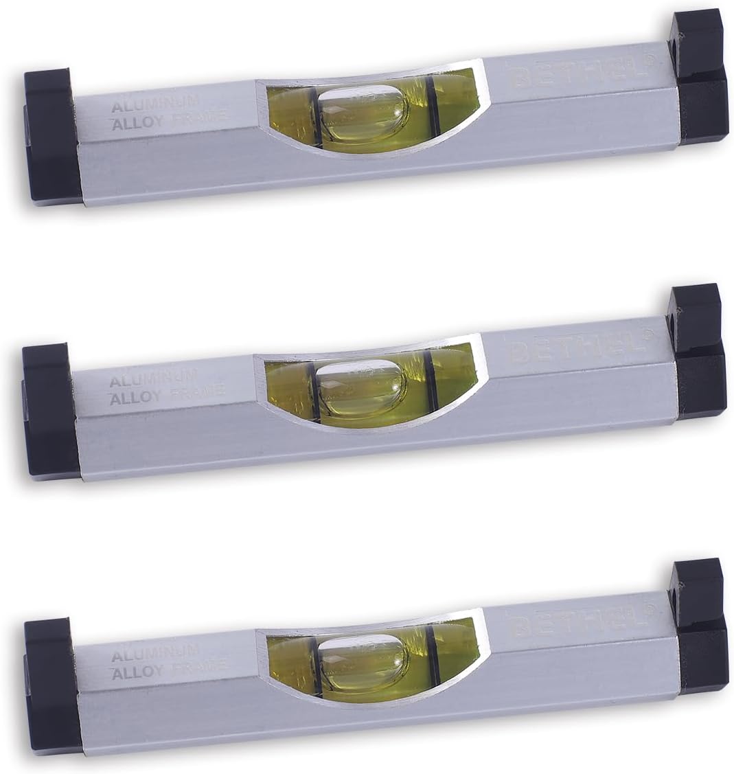 3Pcs Hanging Bubble Line Level String Mini Aluminum levels Tools | Stringline Leveler for Building Trades