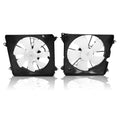 Pack of 2 Radiator Cooling Fan Assembly Compatible with Accord 2013-2017