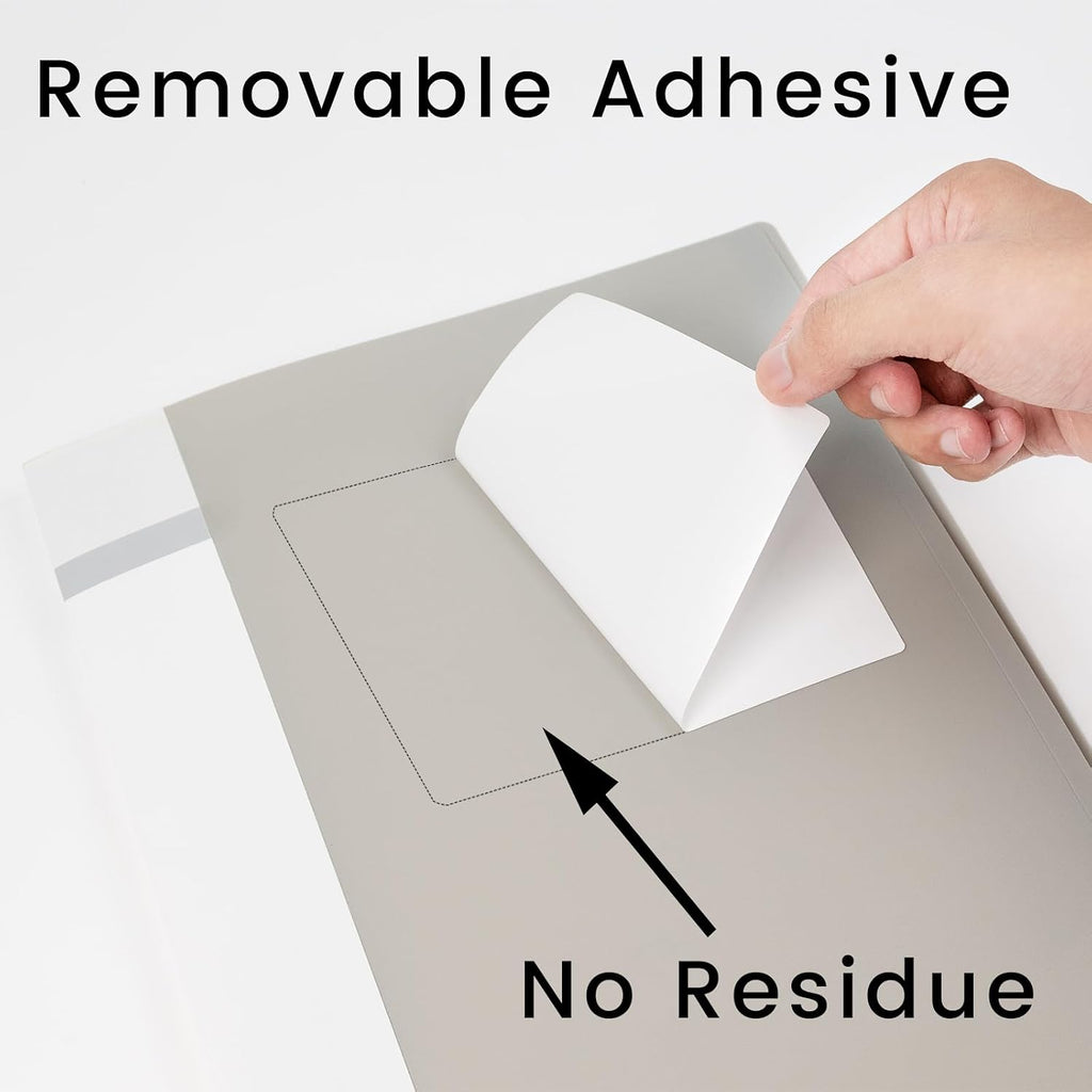 200 Pcs 4"x6" Blank Removable Labels for Storage Bins No Residue
