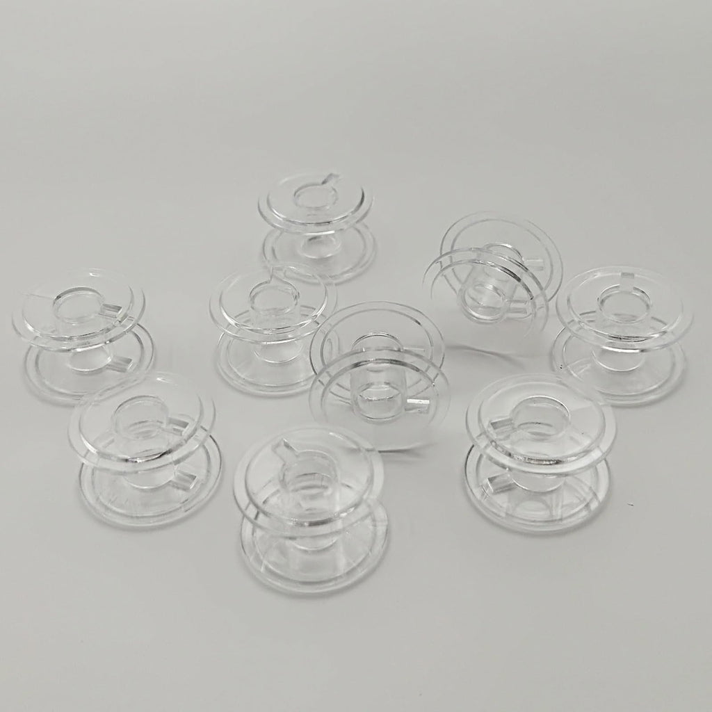 Class 15 Bobbins for Singer Sewing Machines Transparent Plastic Bobbin 50PCS/Box