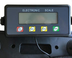 Digital Postal Scale with External Display, Stainless Steel, High Capacity for Letters & Parcels - Accurate Weighing