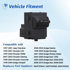 Passenger 56007695AC Power Window Switch for 2002-2009 Dodge Ram
