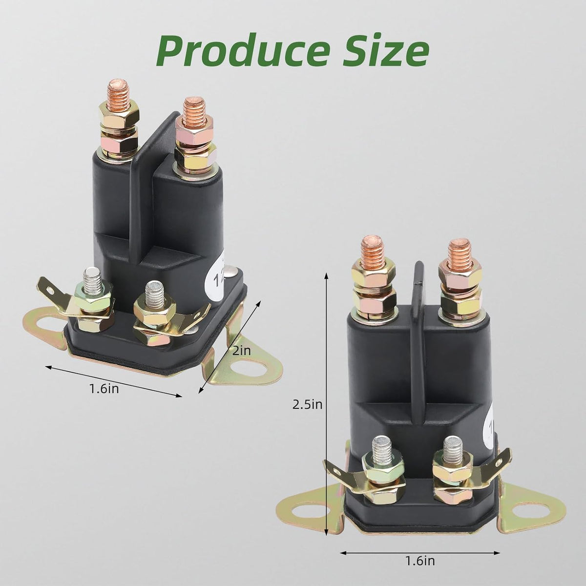 117-1197 Starter Solenoid Relay Switch 4 Pole Compatible with Briggs Stratton 192507 532192507 Engine MTD Sears and