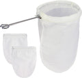 Fine Mesh Strainer, 3Pcs Cloth Strainer Bags with Steel Handle