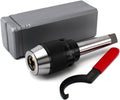 1/64" - 1/2" Titanium Jaws Keyless Drill Chuck with MT3 Shank