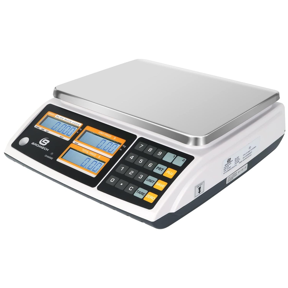 Price Computing Scale NTEP Certified for Legal Trade