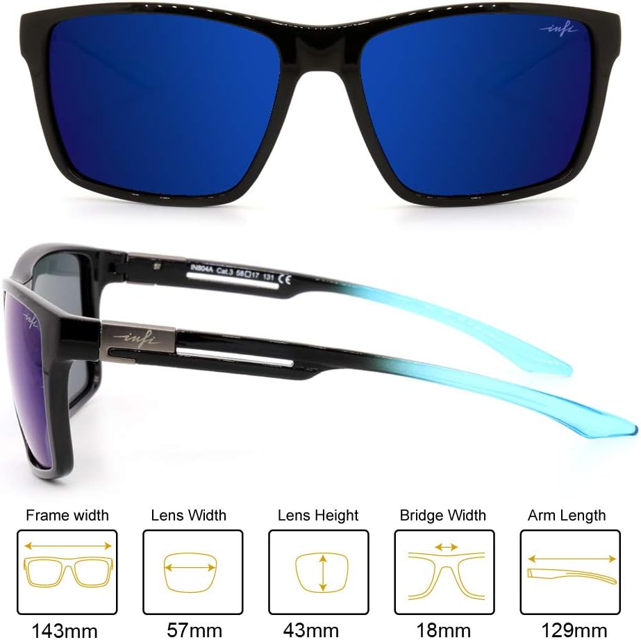 Fishing Polarized Sunglasses for Men Driving Running Golf Sports Glasses Square UV Protection Designer Style Unisex