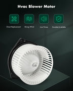 SCITOO HVAC Heater Blower Motor with Fan Cage Front 700206