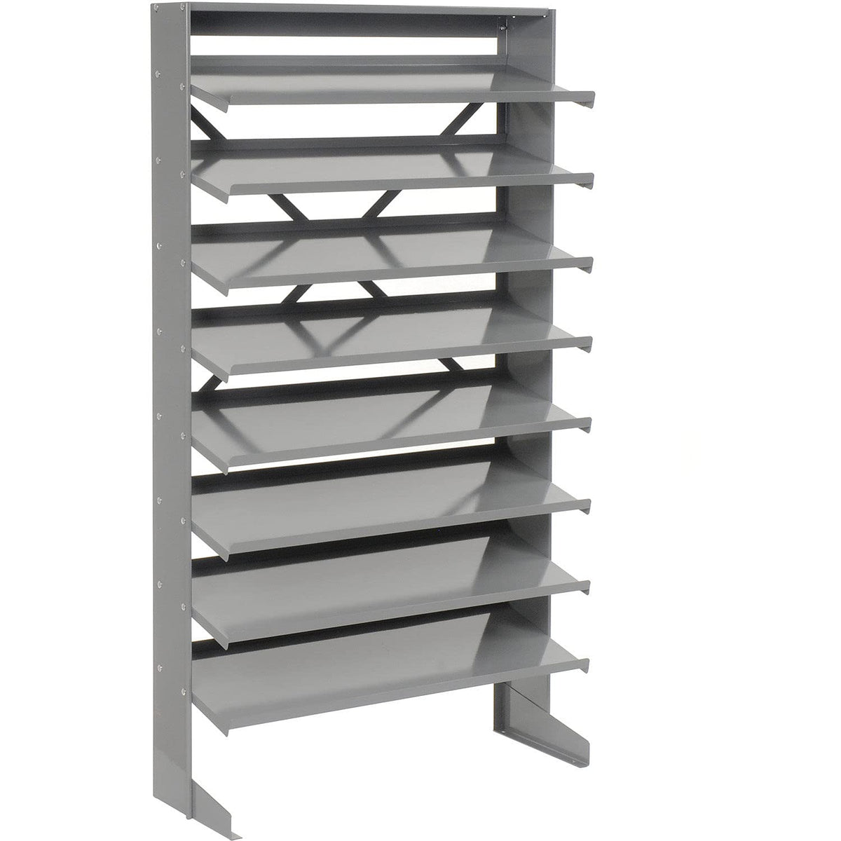 Floor Pick Rack Without Bins, 33x12x61