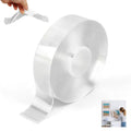 9.85FT Nano Double Sided Tape, Heavy Duty Mounting Clear Tape