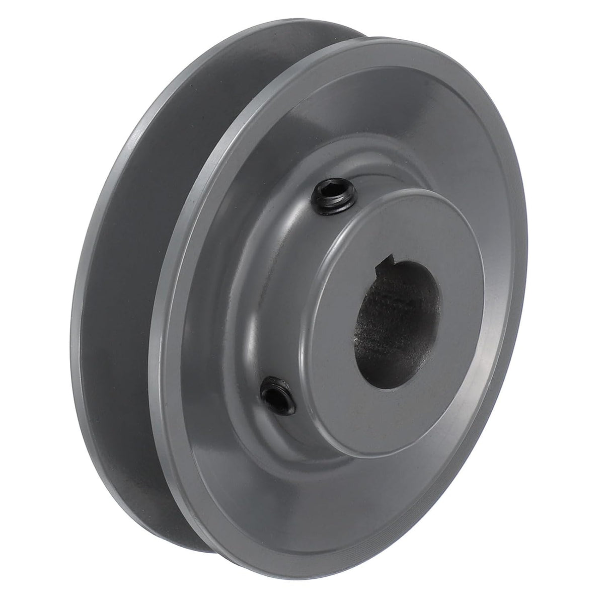 uxcell BK36-7/8 V-Belt Sheave 7/8" Bore, 3-3/4" OD Single Groove Web Sheave