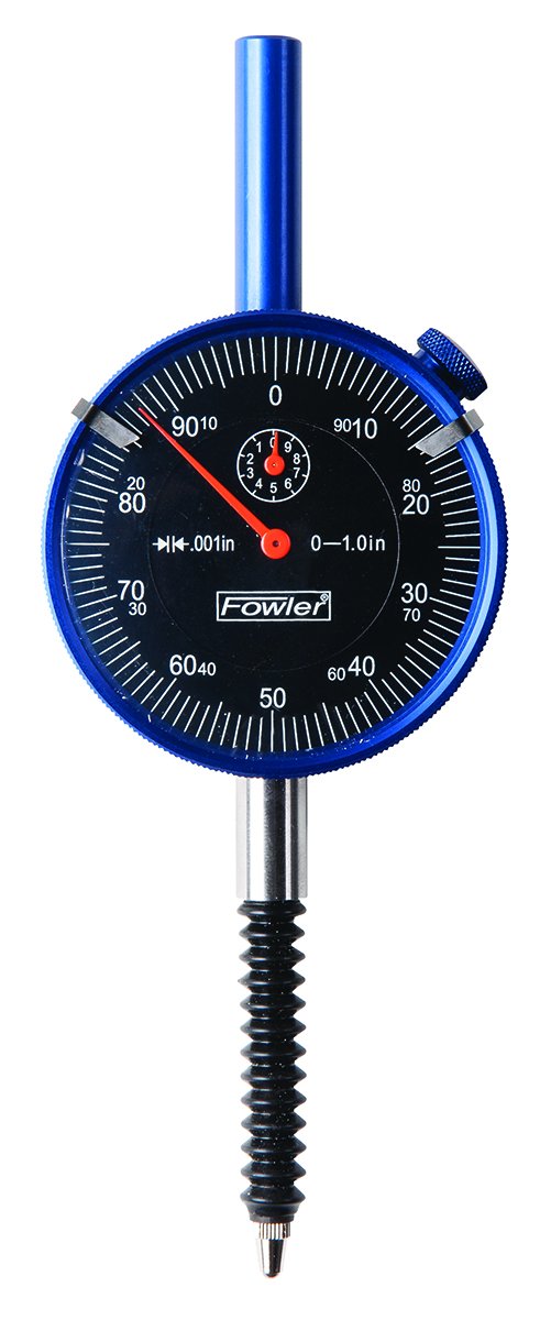 Fowler 52-520-465-0, Ip54 Dial Indicator with 0-1" Measuring Range