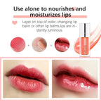 Hydrating Lip Glow Oil, Plumping Lip Gloss, Moisturizing Lip Oil Gloss, Transparent Moisturizing Lip Balm