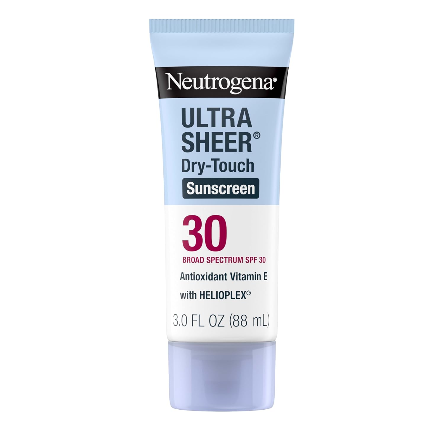 Neutrogena Ultra Sheer Dry-Touch Sunscreen SPF 30 for Face & Body, Lightweight Non Greasy Broad Spectrum UVA/UVB