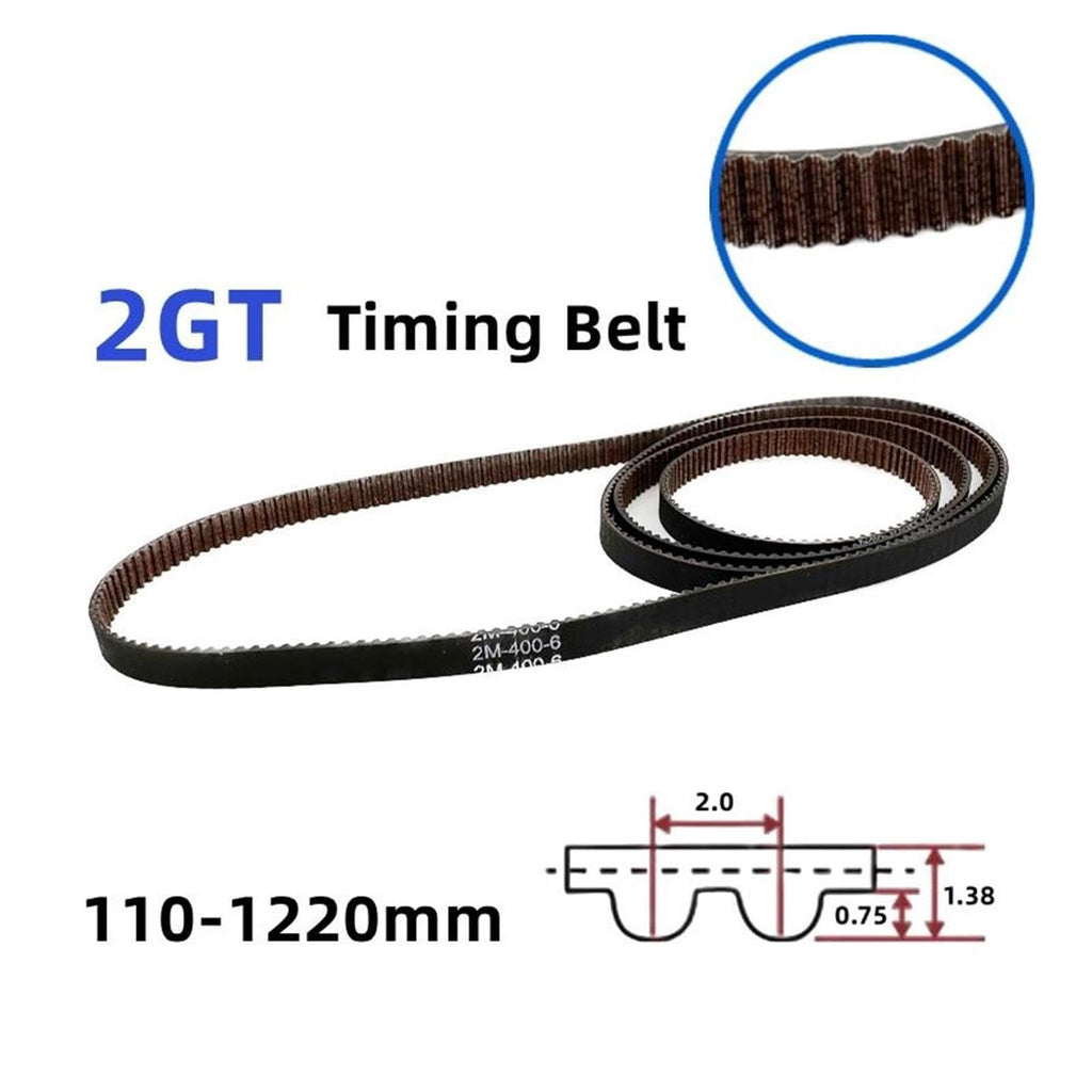 GT2 6mm Timing Belt Upgrade Anti-Slip Closed Loop