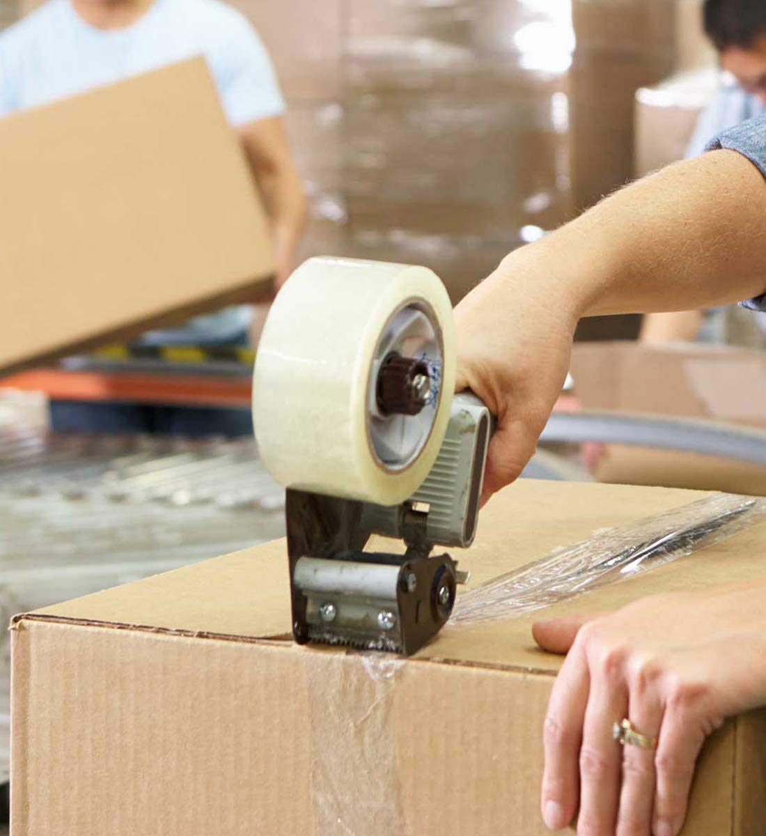 Heavy Duty Clear Packing Tape 2.8 mil, 1.88 x 180 Feet (60 Yards)- Big 12 Rolls (720 Yards) of