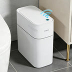 3.5 Gal Slim Touchless Bathroom Trash Can, Automatic Diaper Pail
