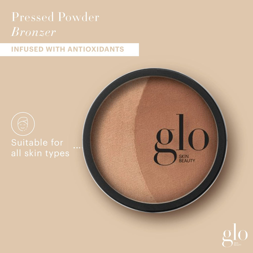 Bronze Mineral Pressed Powder Bronzer for Face, 0.31 oz