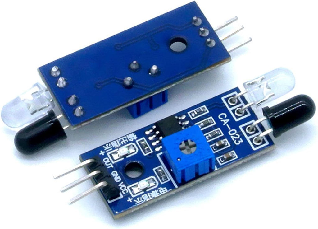 10Pcs IR 3 Wire Flame Detection Sensors Module IR Flame Detector Obstacle Avoidance Robotics Obstacle Avoidance