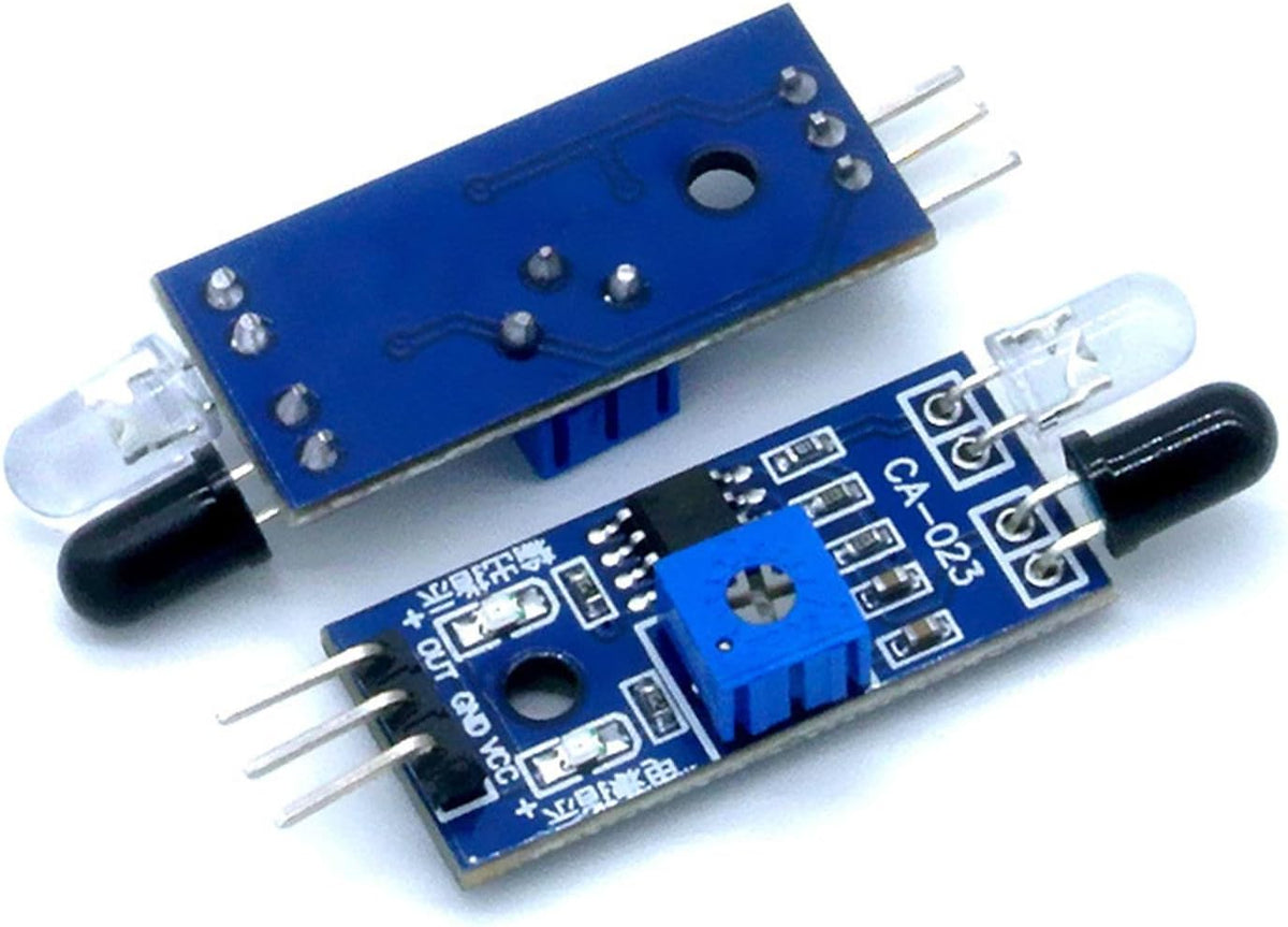 10Pcs IR 3 Wire Flame Detection Sensors Module IR Flame Detector Obstacle Avoidance Robotics Obstacle Avoidance