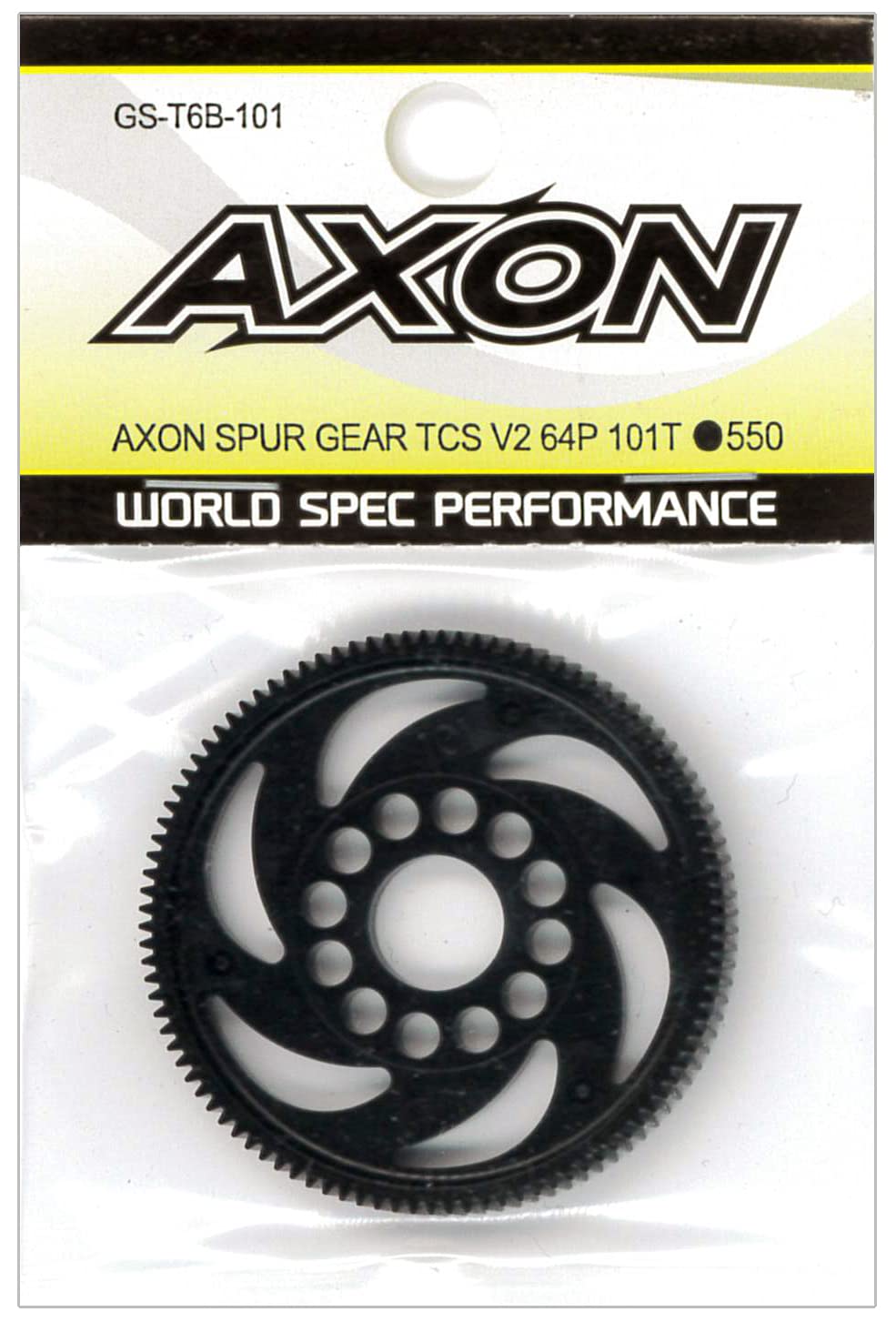 AXON GS-T6B-101 TCS V2 64P 101T Spur Gear