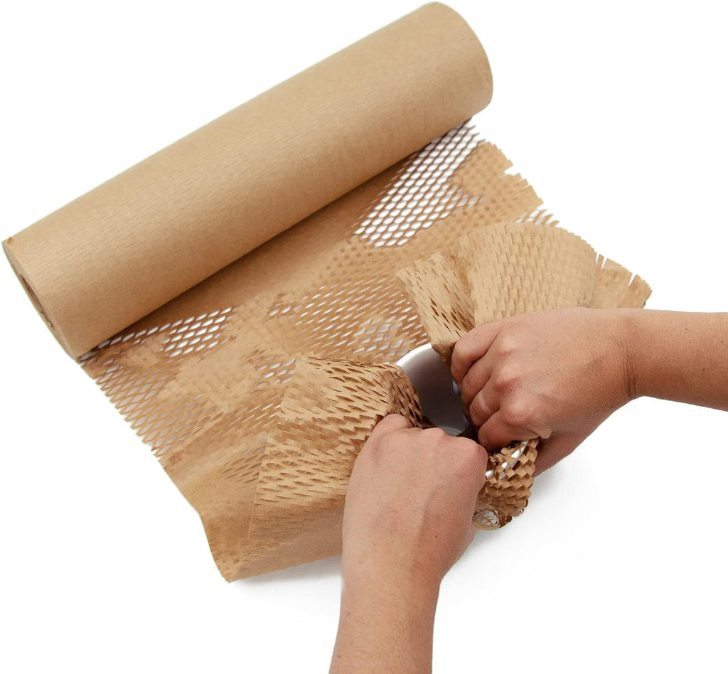 Honeycomb Packing Paper | Bubble Plastic Wrap Alternative | Moving Supplies