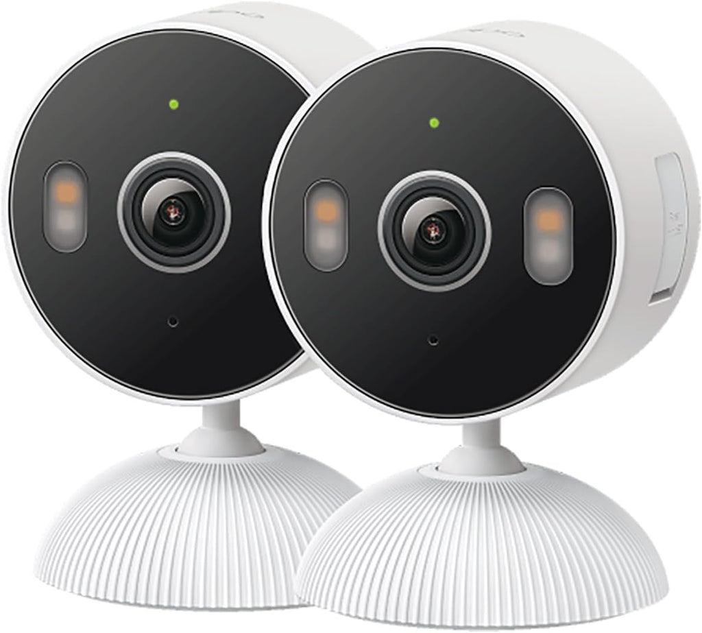 2K Indoor/Outdoor Wired Security Camera - Works as a Baby Monitor & Pet Camera, Person/Motion/Baby Cry Detection