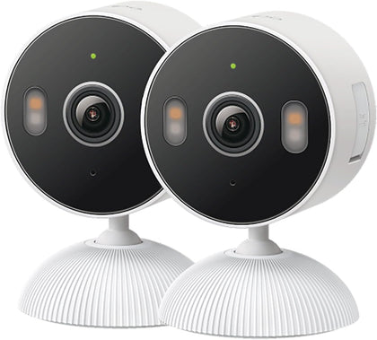 2K Indoor/Outdoor Wired Security Camera - Works as a Baby Monitor & Pet Camera, Person/Motion/Baby Cry Detection