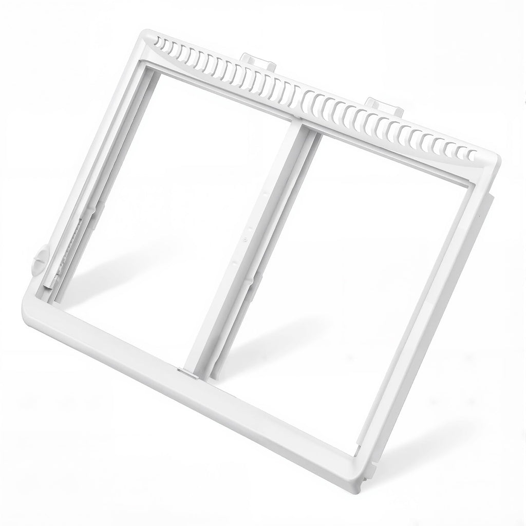 Refrigerator Drawer Shelf Frame Compatible with Frigidaire 240364793