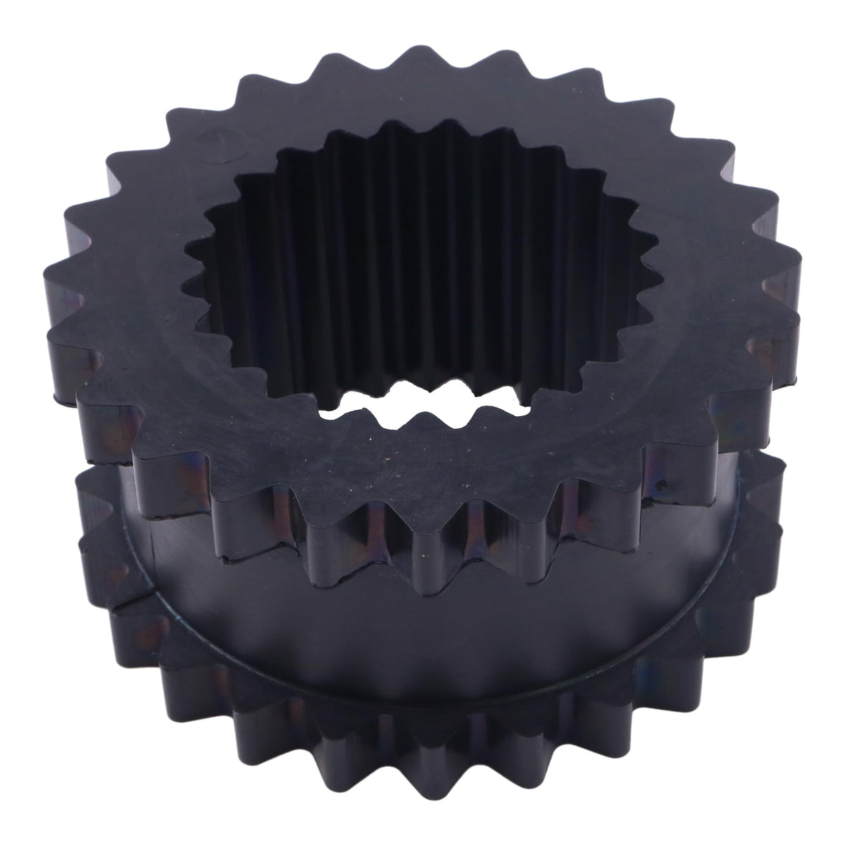 Demfec Coupling Sleeve Elastomer 9JE Compatible with S-Flex series, Solid Design, 6" OD, 3" Elastomer Length,1800 in-lbs Nominal Torque