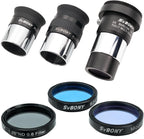 SV233 Telescope Eyepiece Set,7-Piece Eyepiece & Filter Accessory Kit