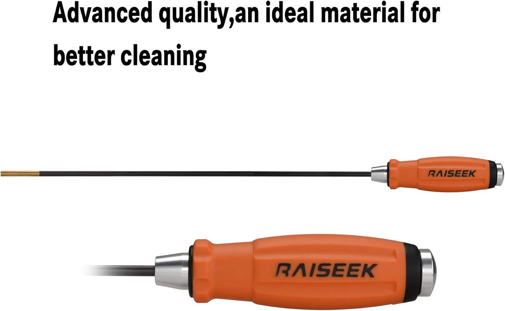 Gun Cleaning Rod 1 Piece Carbon Fiber 36 Inch, Pistol Rifle Cleaning Rod (Choose Your Caliber Sizes)