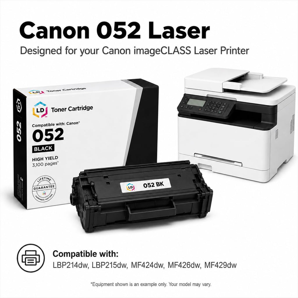 Products Compatible Toner Replacement for Canon 052H 2200C001 (Black)