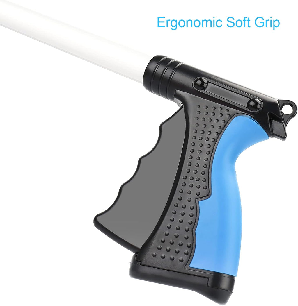 Grabber Reacher Tool, 32" Grabbers for Elderly, Lightweight Extra Long Handy Trash Claw Grabber, Mobility Aid