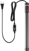 Titanium Alloy 300W Aquarium Heater for Salt and Fresh Water, Digital LED Display Submersible Heater with External