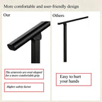 Hand Rails for Outdoor Steps,3 Step Stair Railing Kit